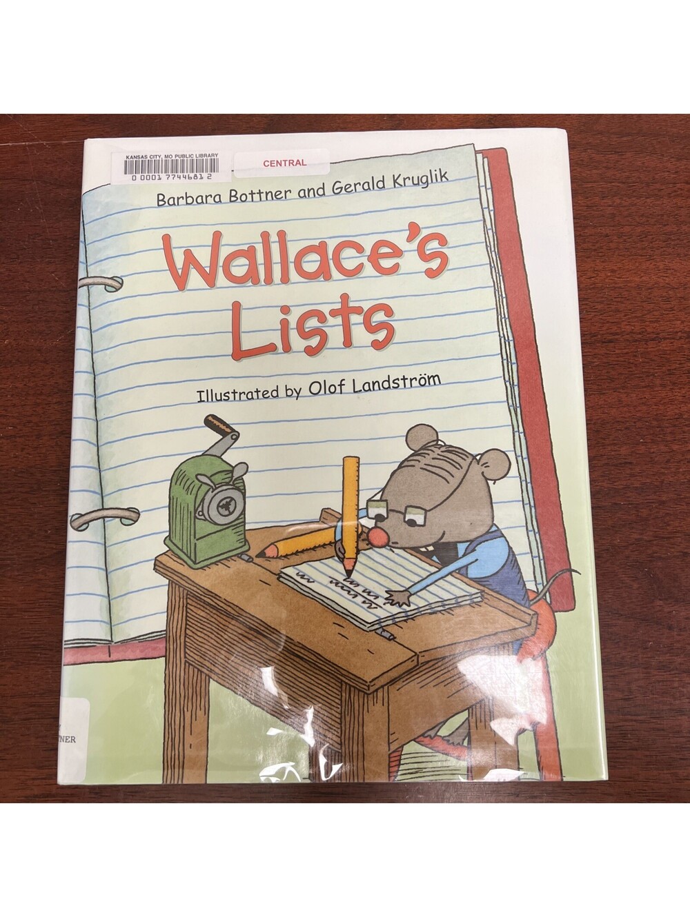 Wallace's Lists by Gerald Kruglik and Barbara Bottner (2004, Hardcover)